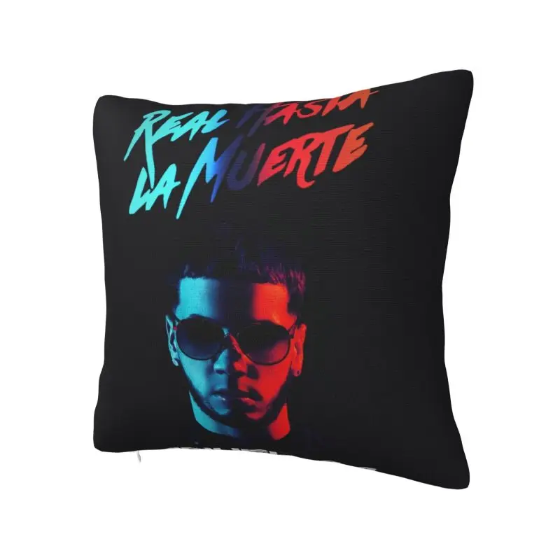 Custom Free A-Anuels AA Rapper Hip Hop Singer Cushion Cover Home Decorative 3D Print Throw Pillow for Living Room Double-sided