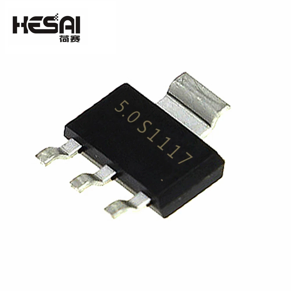 

10Pcs Original AMS1117-5.0 AMS1117-5.0V , AMS1117 1117 5V 1A SOT223 Voltage Regulator