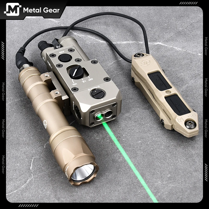 Tactical Airsoft Metal CQBL1 Red Green Blue Dot Laser IR Sight Pointer Surefir M600C Hunting Weapon Flashlight Fit 20MM Rail