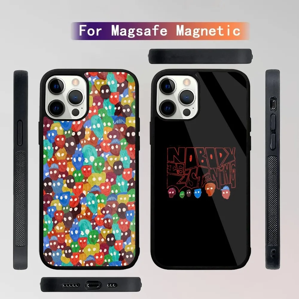 Nobody Is Listening Z-ZAYN Phone Case For iPhone 15,14,13,12,11,Plus,Pro,Max Mini Magsafe Magnetic Wireless Charging