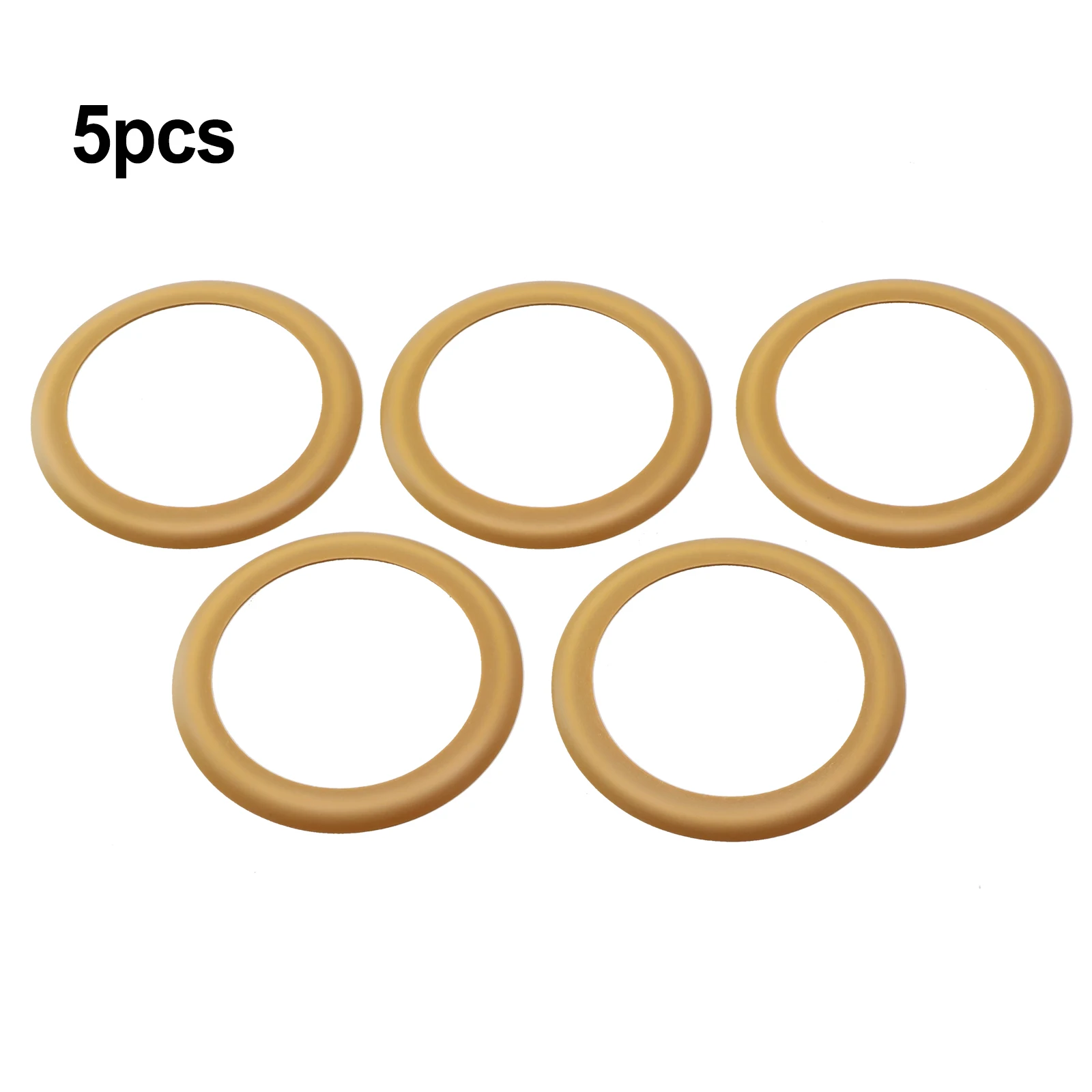 5pcs Piston Rings Rubber For 550W/1100W/1500W Oil-Free Silent Air Compressor Power Tools Replacement Accessories