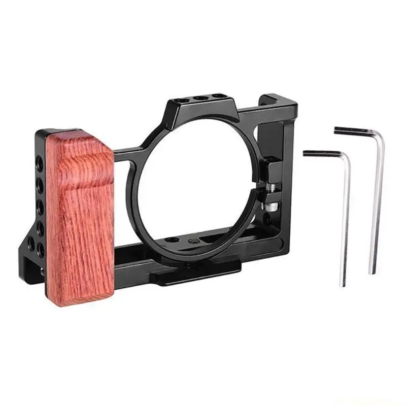 E56B Aluminum Alloy Protective Frame For ZV1m2 Camera Protections Case Expansion  Cage Housing
