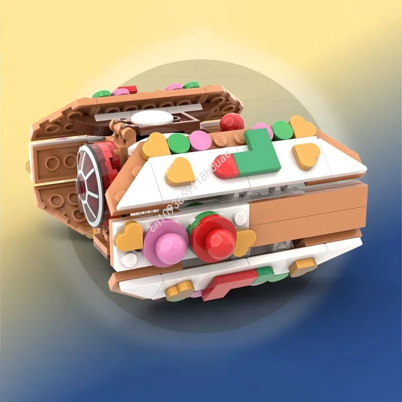 Neue 305 stücke Lebkuchen TIE Starfighter Star Battle Modell Bausteine Diy Bildung Montage Spielzeug Für Kinder Weihnachten Geschenke