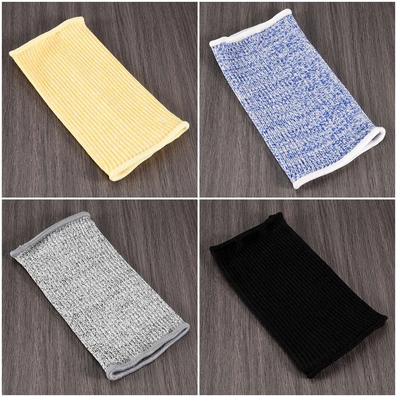 절단 및 화상 방지 슬리브, 얇은 피부 및 멍에 대한 팔뚝 보호 슬리브, 4 쌍