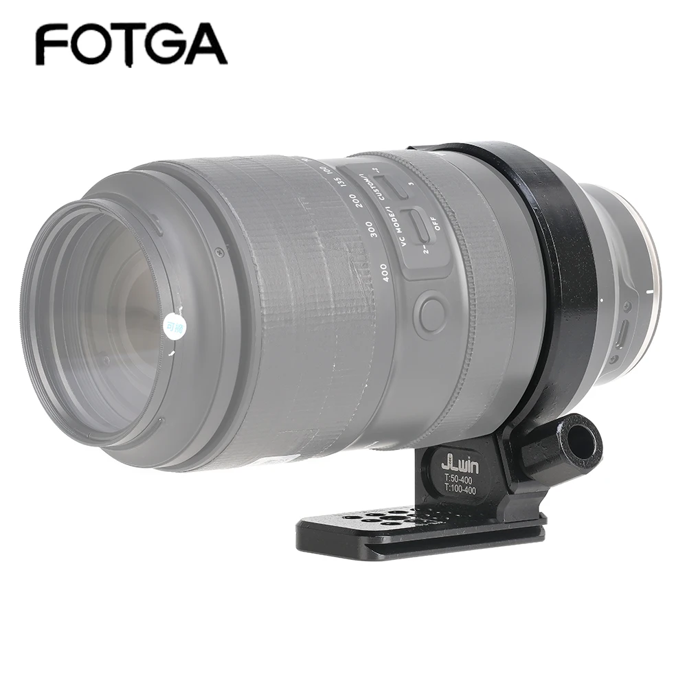FOTGA Tripod Mount Ring Lens with Rotatable Quick Release For Tamron 100-400mm F/4. 5-6.3 Di VC USD (A035) Canon Port Nikon Port