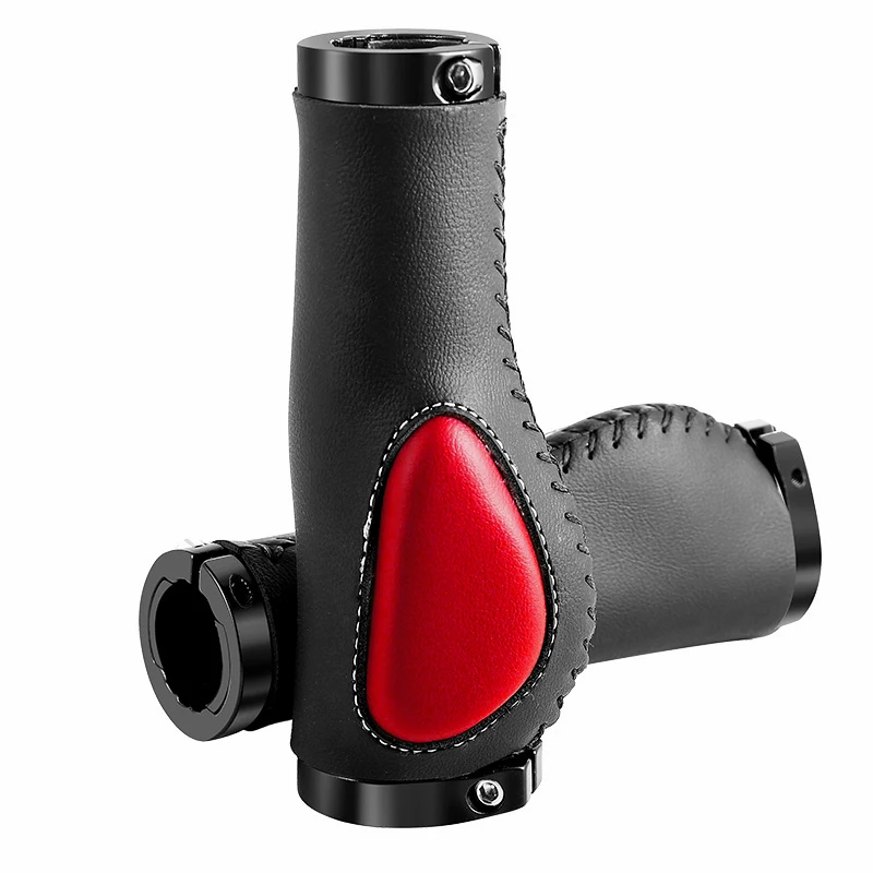 Bicycle Shock-absorbing Grip Mountain Bike Vice Handle Locking Grip Cycling Accessories Bicycle Liquid Silicone Grip