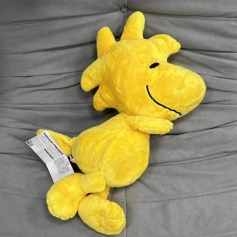 Snoopy Peanuts Character Peripherals Woodstock Plush Doll Children'S Toy Sleeping Pillow Home Decoration Birthday Gift