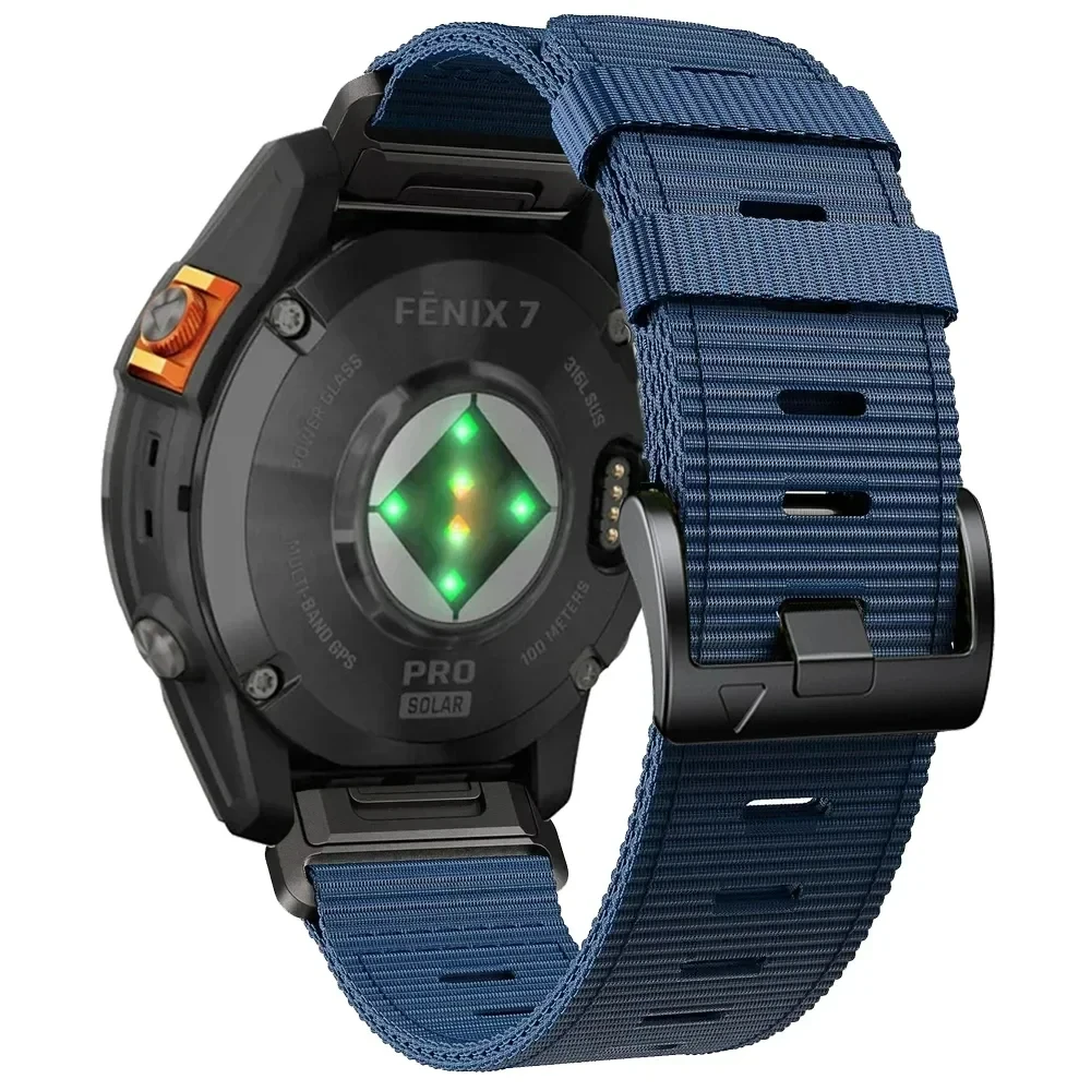 Ремешок QuickFit 22 мм 26 мм для Garmin Instinct 3 50 мм 45 мм Ремешок для Garmin Instinct 2 Solar 2X E Браслет Нейлоновый плетеный ремешок для часов