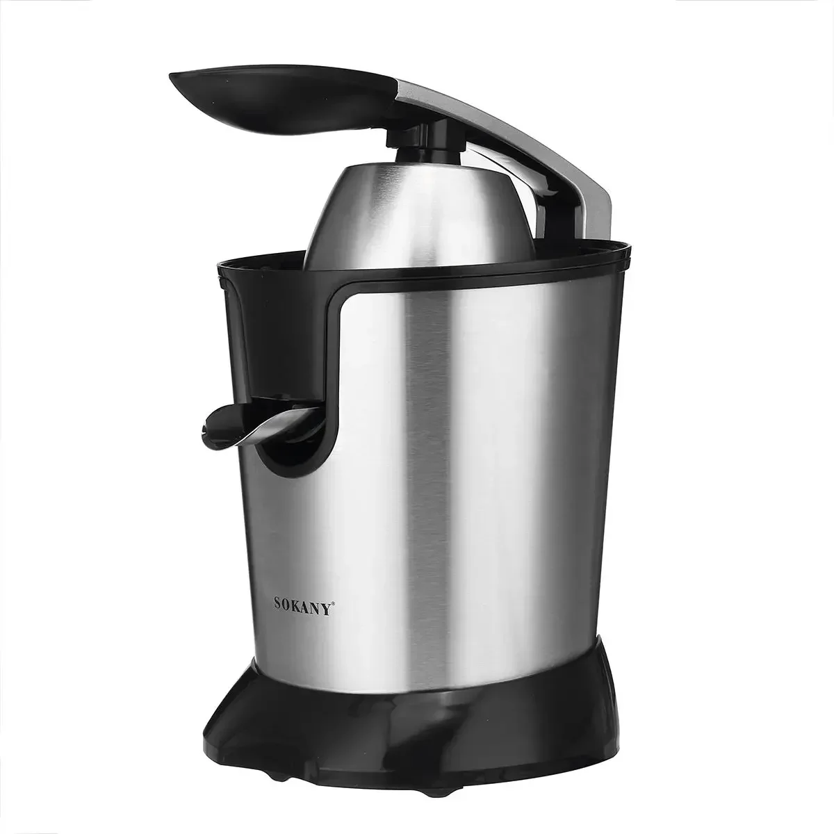 

85 Вт бытовая портативная соковыжималка электрическая соковыжималка для апельсинов и лимонов экстрактор из нержавеющей стали соковыжималка фруктовый комбайн