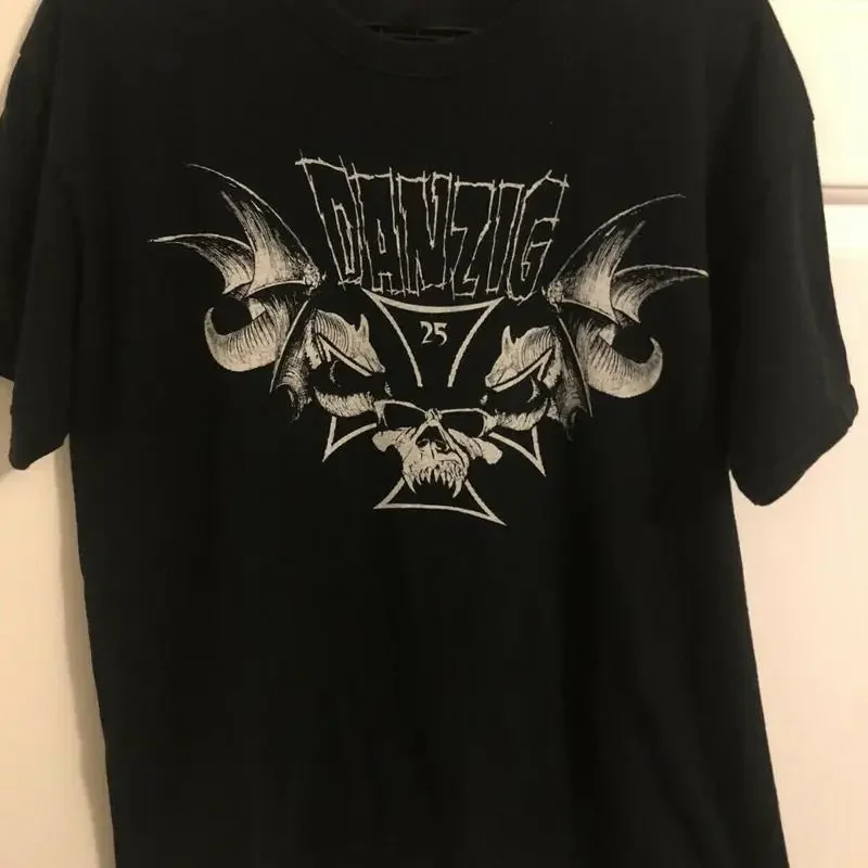 Danzig 25th Anniversary Tour T Shirt  Black S 4XL 1N0029