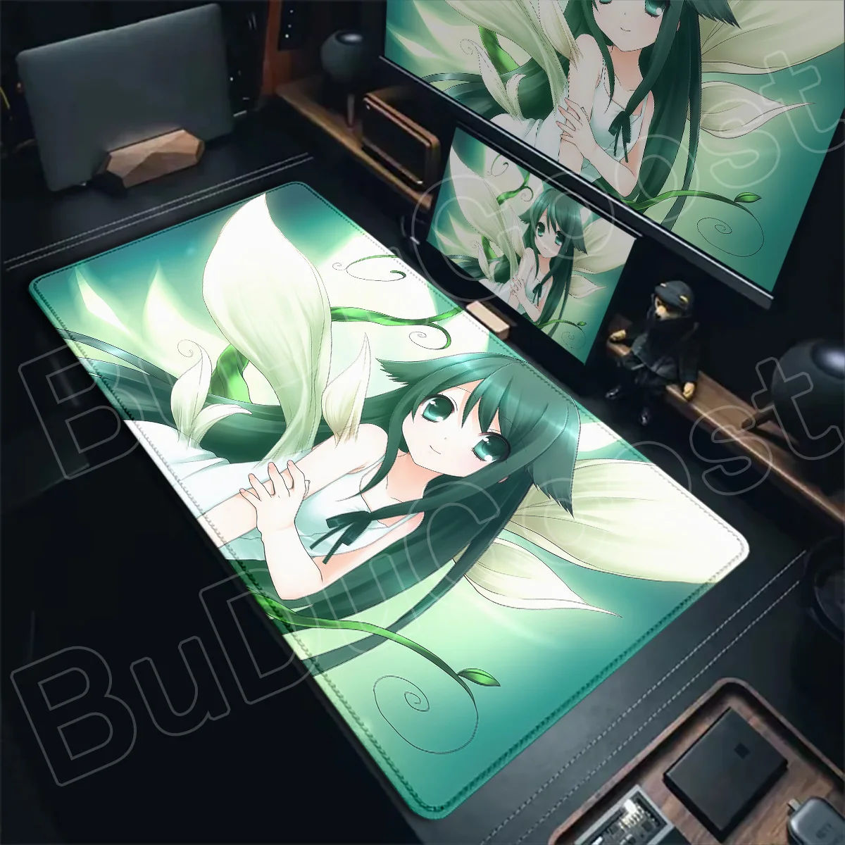 XXL E-Sport Gamer Computer-Tastaturmatte Hot S-Saya no Uta Mauspad HD-Druck Schreibtischunterlage Bürozubehör Schutzmatte – Detail 8