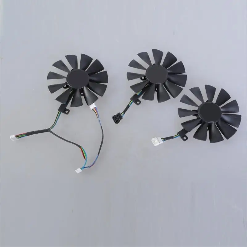 31BA 3PCS FDC10U12S9-C FDC10H12S9-C VIDEO CARD FAN GRAFISCHE KAART GRAFISCHE KAART Radiatoren Vervanging voor GTX1070