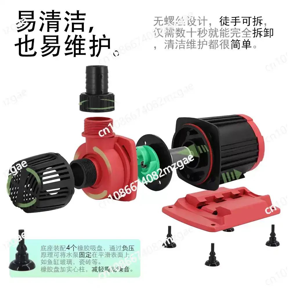 12000L/H Garden Water Pump Large Flow Marine Aquarium Fish Pond Pump Powerful Koi Pond Pump
