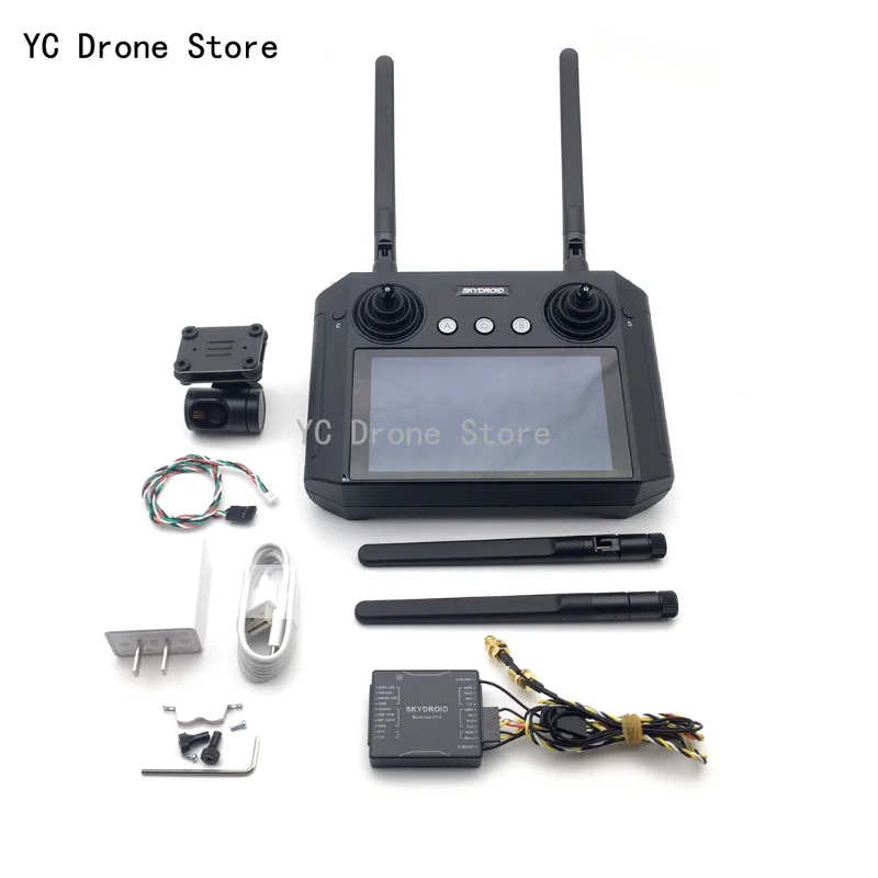Original Skydroid H12 12CH 2.4GHz Remote Controller 1080P Digital Video Data Transmission System