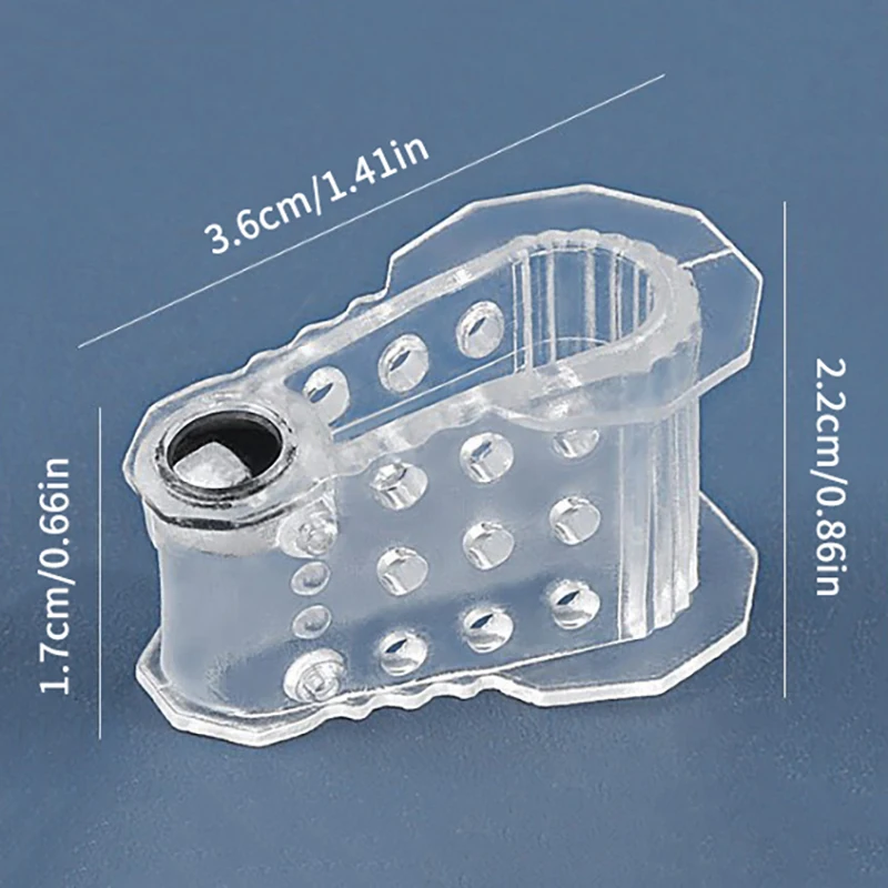 Corrector de juanete Hallux Valgus, esparcidor de dedos, alisador, separador, corrección de dedo pulgar, piezas de herramientas para el cuidado de los pies, 1 Uds.