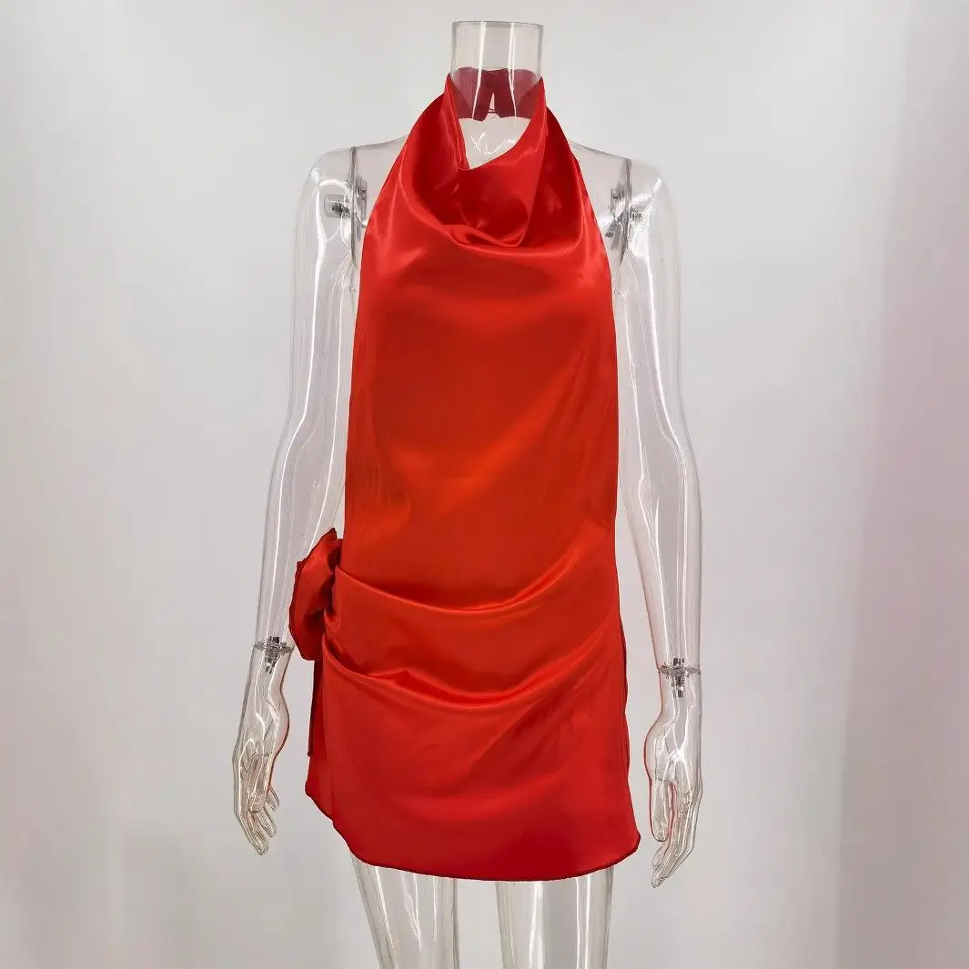 섹시한 발 시사스 생일 파티 드 엘레 미드 웨이스트 A라인 스커트 (스웨이드 없음) 트리아세테이트 섬유 단품