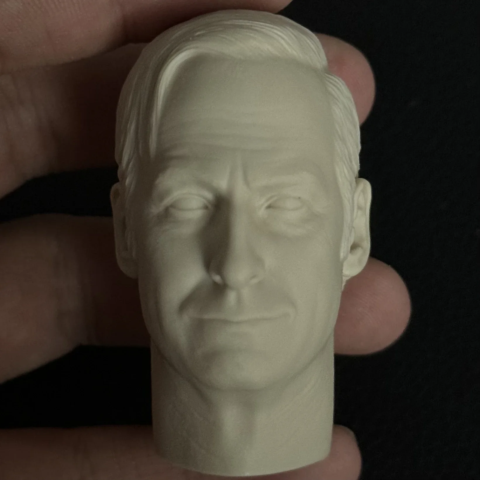 

1/6 Die-Cast Resin Human Head Statue Beautifully Unpainted Free Shipping ( Lawyer Saul)