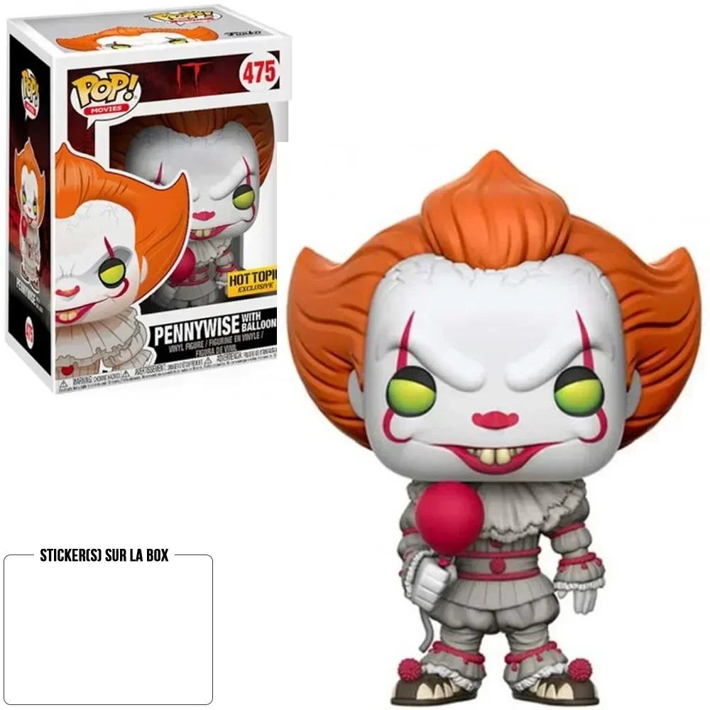FUNKO POP FACE 51# FREDDY FUNKO SE PENNYWISE 472# V for Vendetta 10# Chucky 798# 658# Billy 52# Action Figure Toys
