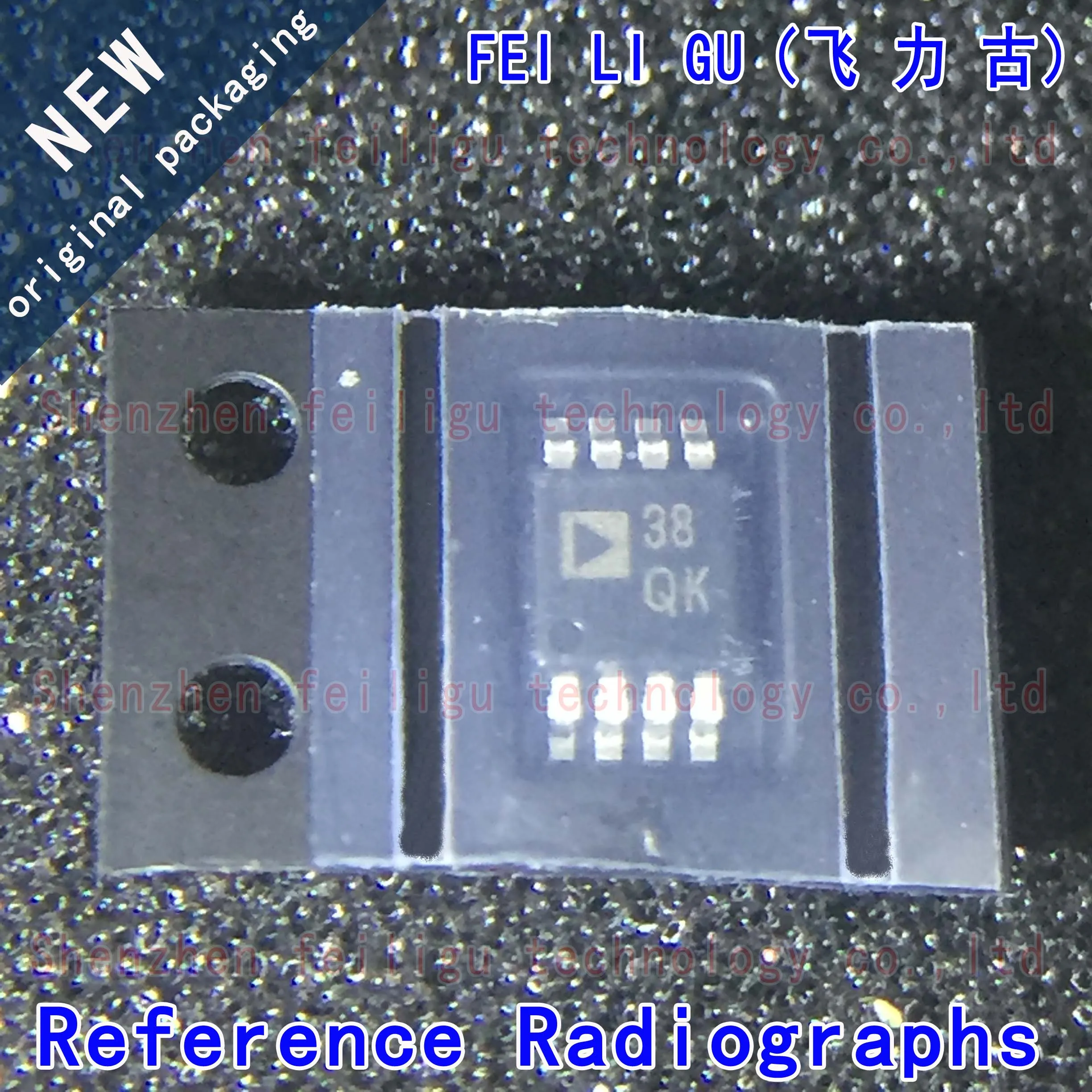 5~50PCS 100% New original ADP125ARHZ-R7 ADP125ARHZ ADP125ARH ADP125 silkscreen:38 package:MSOP8 linear regulator chip