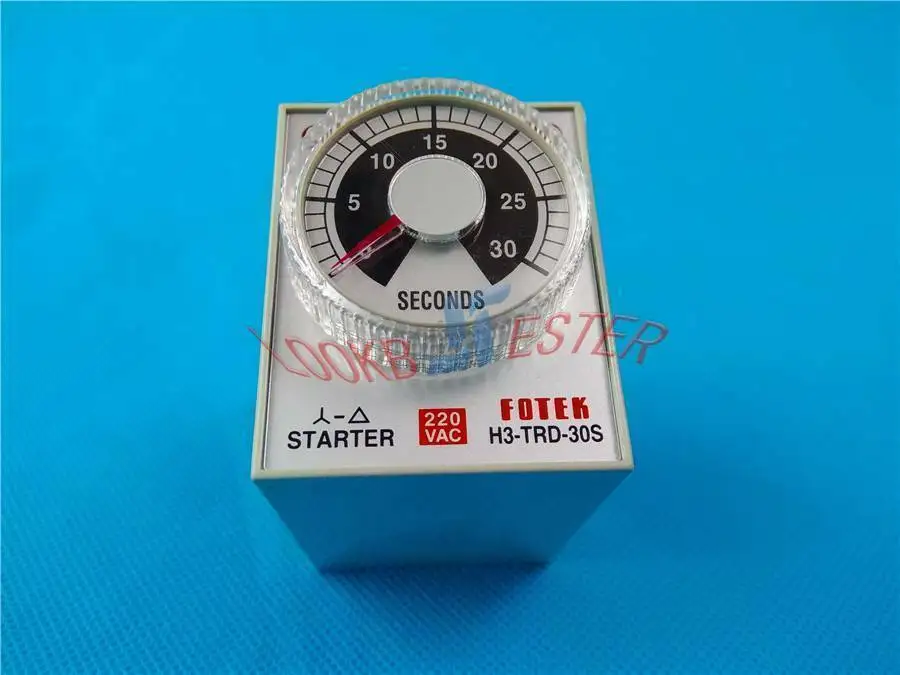 

220v Fotek H3-TRD-30S On Delay Timer New In Box