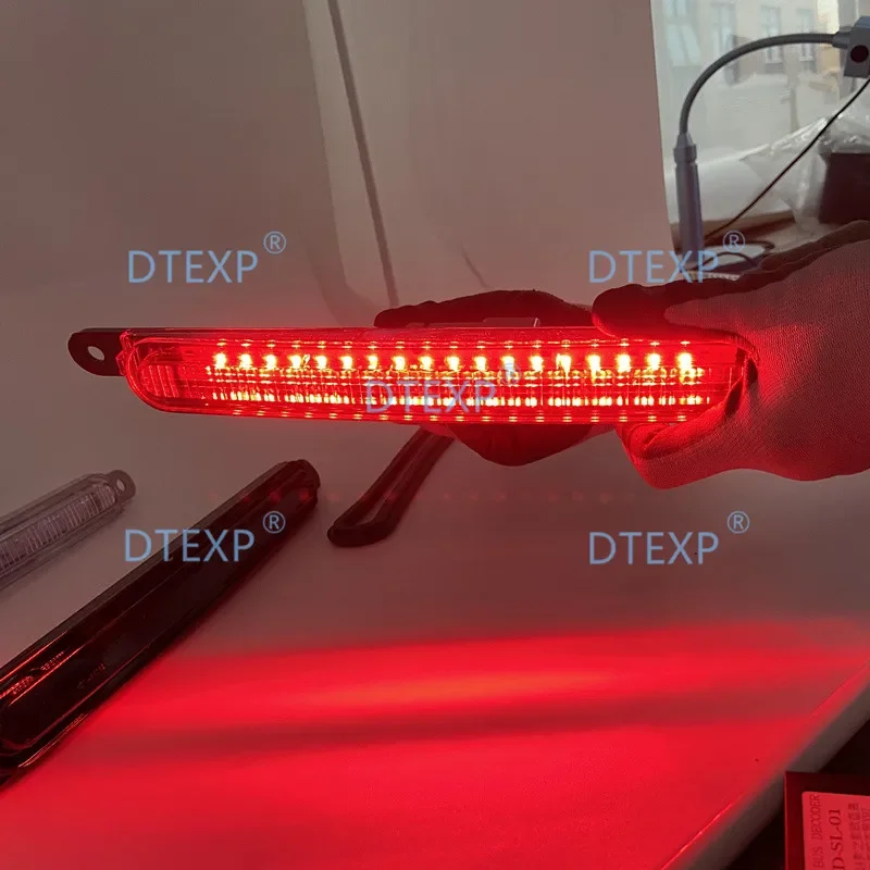 1 PCS Rear Third Brake High Mounted Stop Light for Lancer EVO CY CZ 2007-2018 8334A065 Additional Brake  Lights Red Black