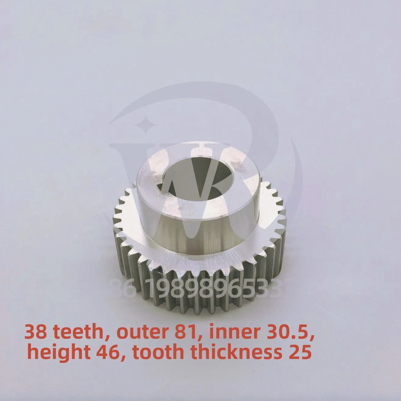 Komori A37 String Water Roller Gear 38 Teeth String Ink Roller Gear Komori Offset Printing Machine Parts