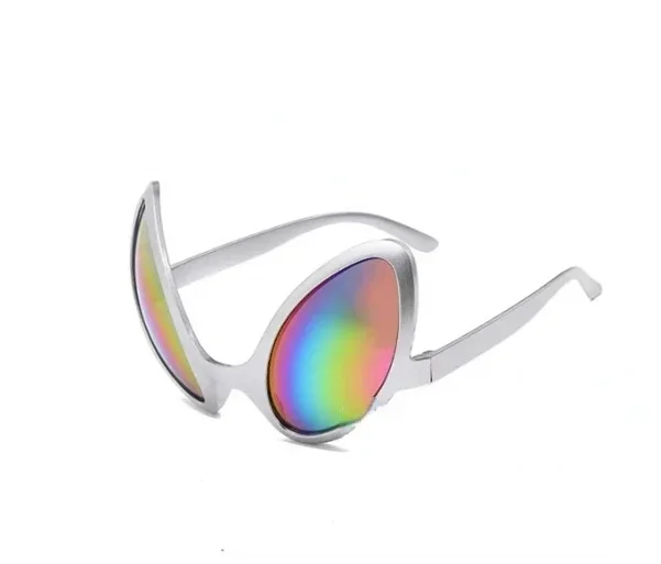 New Alien Glasses Funny Holiday Party Sunglasses Halloween Adults Kid Party Supplies Rainbow Lenses Sun Glasses Shades