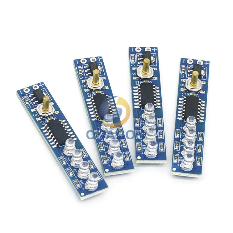 1S/2S/3S/4S Lithium Battery Capacity Indicator LED Display Board Power Level Indicator For 18650 Lithium Battery DIY