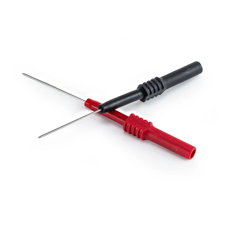 Extra long 3.5cm test probe with 4mm banana socket and 1mm flexible probe