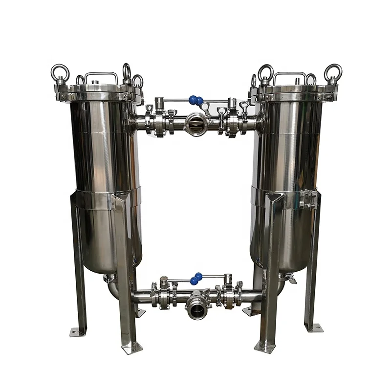 Stainless Steel Duplex Bag Filter Housing