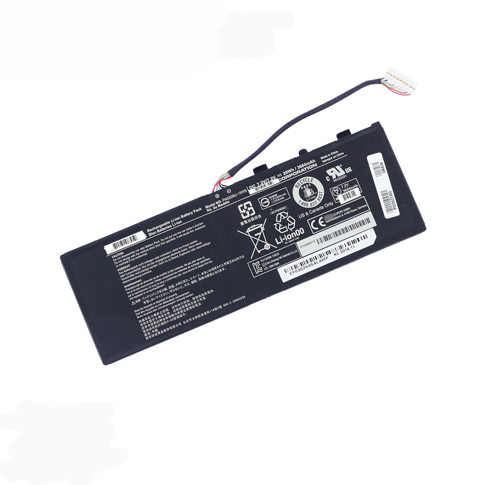 Brand New Original PA5209U-1BRS 7.2V 28Wh Laptop Battery for Toshiba Satellite Radius 11 L15W-B1302 L10W