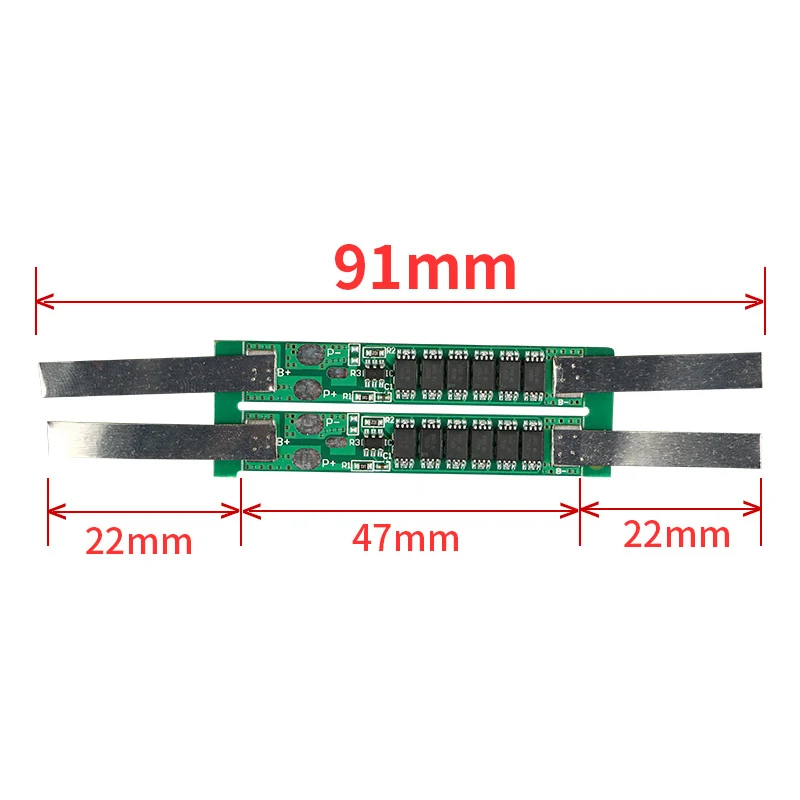 5 sztuk/partia BMS 1S 18650 litowo-jonowa płyta ochronna 3.7V 4.5A 6A 7.5A 9A 3MOS/4MOS/5MOS/6MOS ze spoiną niklową