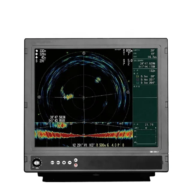 HM-2617 17'' /HM-2619 19"/HM-2624 24inch Marine Color LCD Monitor For Marine Ecectronics Accessories/marine Radar/Echo Eounder