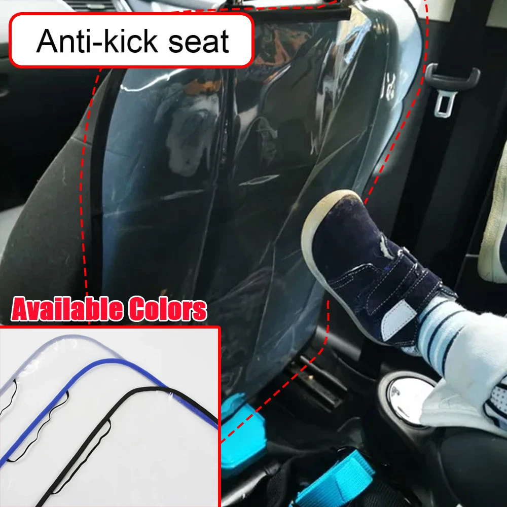 

1x Car Seat Back Protector Cover For Children Kids Baby Car Rear Seat Back Scuff Dirty Protection Cover For Kids Car Accessories