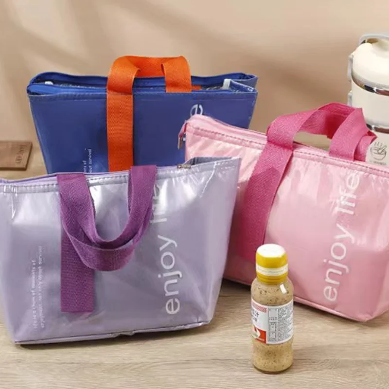 Children Lunch Bags Bento Bags Hand-held Insulation Bags Lunch Box Bag Storage Bag Mother Kids Bag for Girl Lunch Box for Women