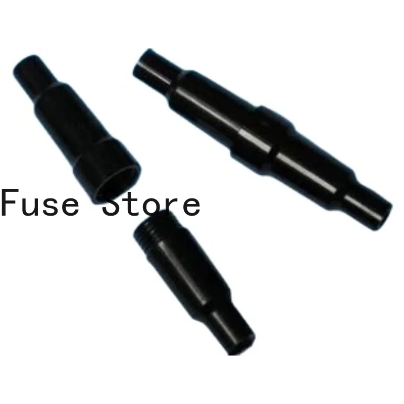 

10PCS 5*20MM Fuse Tube Shell Black Holder Box With 2 Terminal Lead Sleeve Shells.