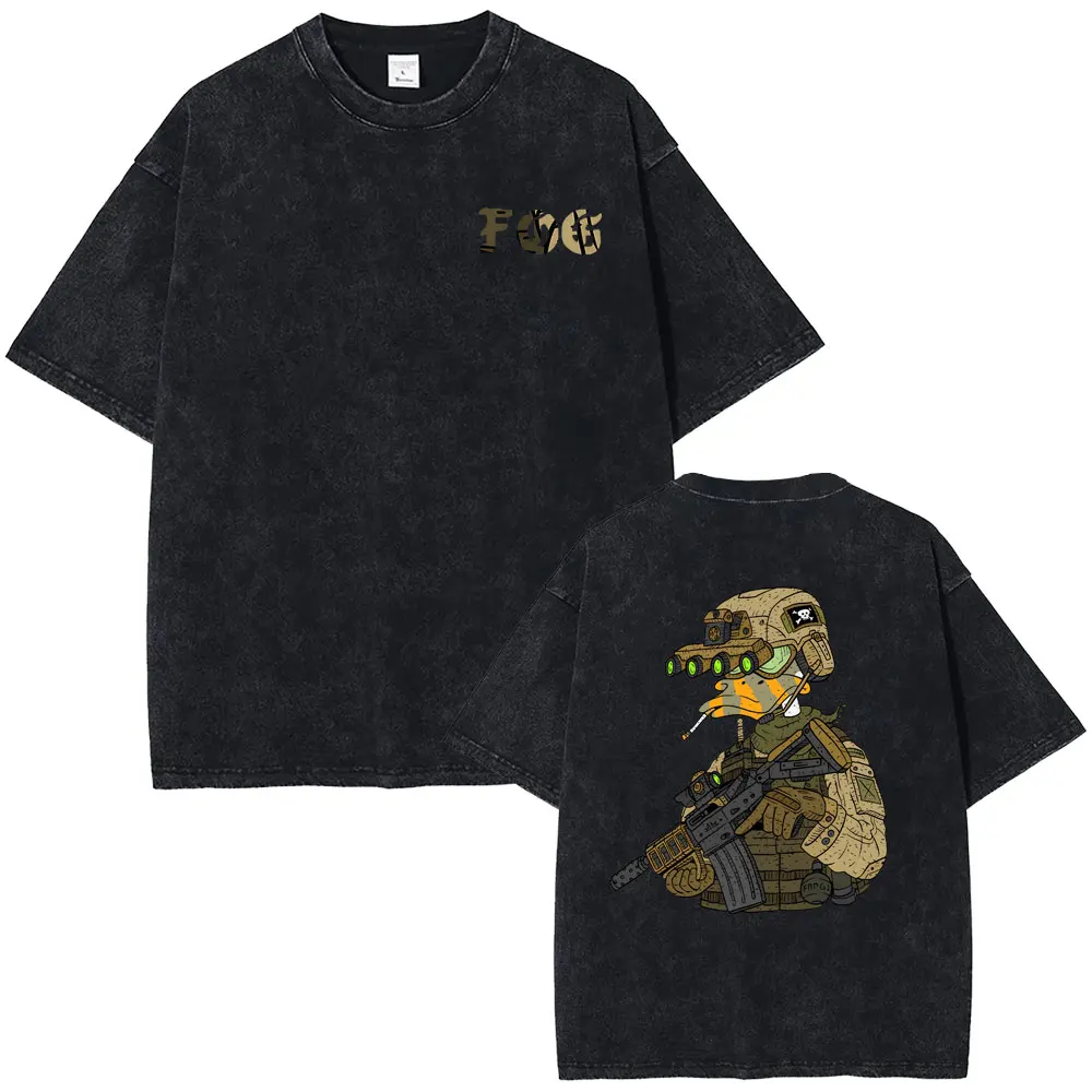 

Fog Forward Observations Group Washed T-shirt Summer Men Women Rock Vintage Oversized T Shirts Male Fashion Gothic Streetwear