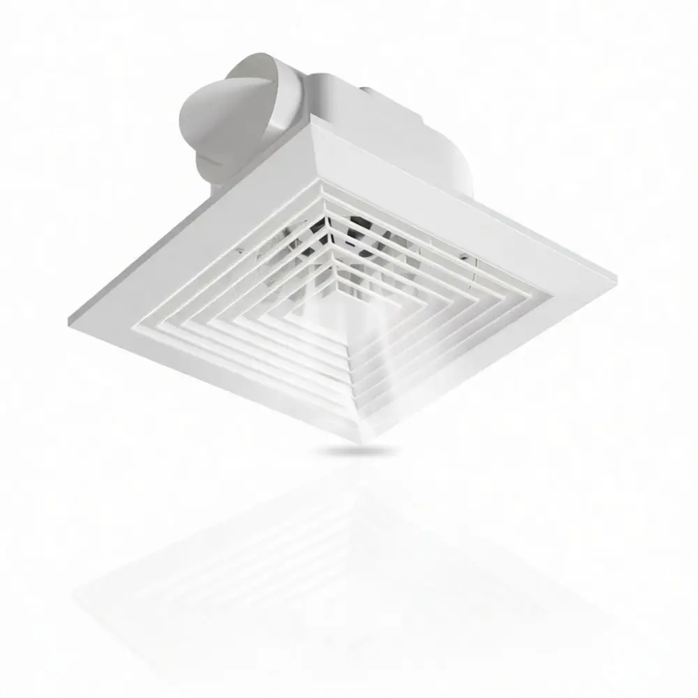 Powerful Ceiling Duct Exhaust Fan For Kitchen Bathroom Embedded Ventilation Airflow System Quiet Pipe Mounted Air Fan