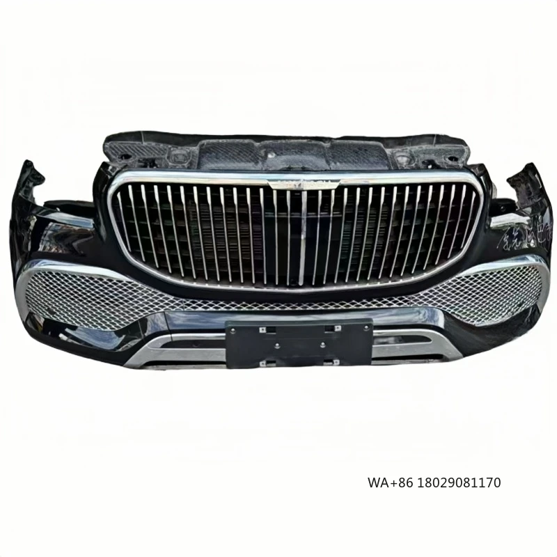 

Для GLS W167 передний бампер с сеткой для рассеивания тепла, вырезы противотуманных фар, используемое состояние