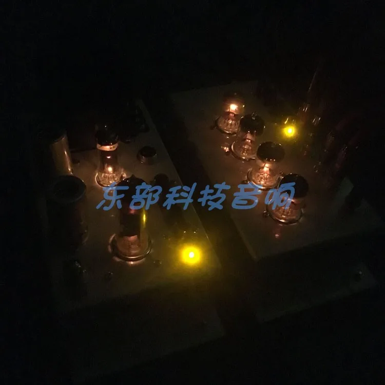 Escenario frontal de tubo electrónico hecho a mano, 6c16, revestimiento de triodo único, máquina dividida