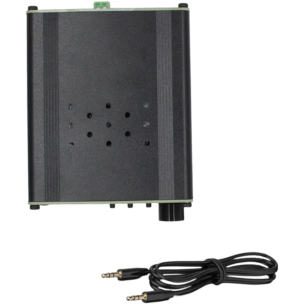 1 Piece Digital Noise Suppressor NR And LPF Audio Filter For Shortwave Radio Signal Processing Tool Aluminum Alloy Black