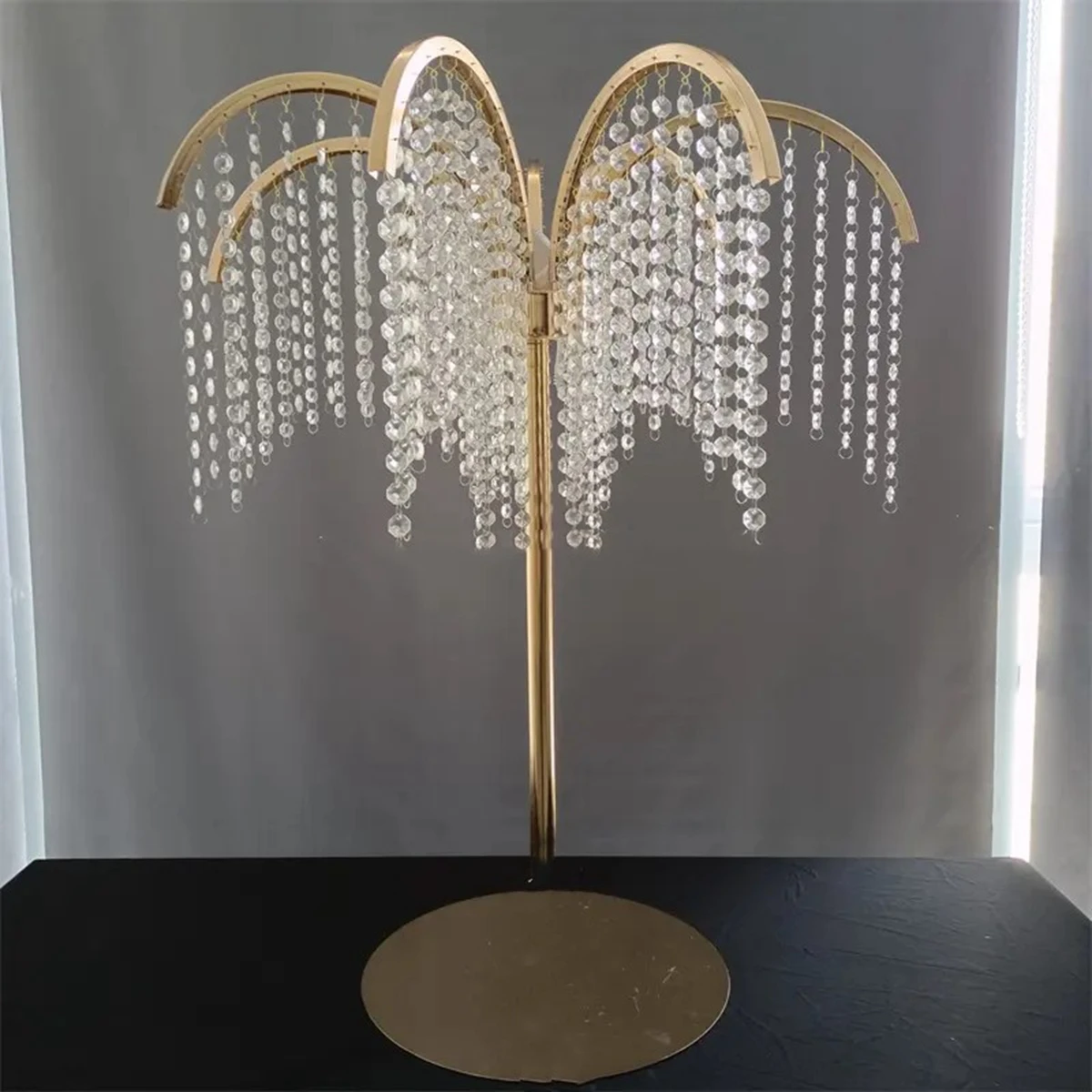 6 style can choose) LED Crystal Tree Wedding Table Centerpiece Decoration Wedding Props