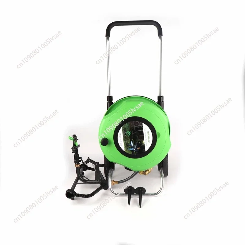 Second Generation 20m Freestanding Portable Adjustable Garden Hose Reel Cart