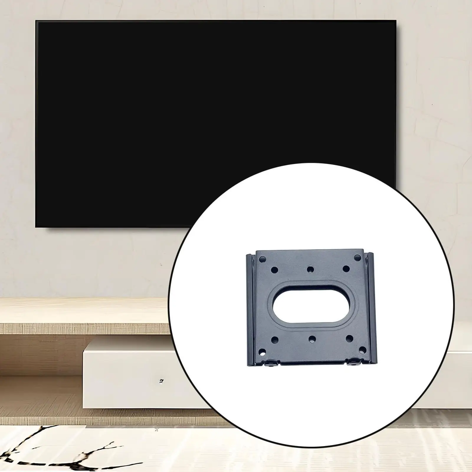 Soporte de pared para monitor portátil para pantalla LCD de 14-27 pulgadas Monitor pequeño de perfil bajo