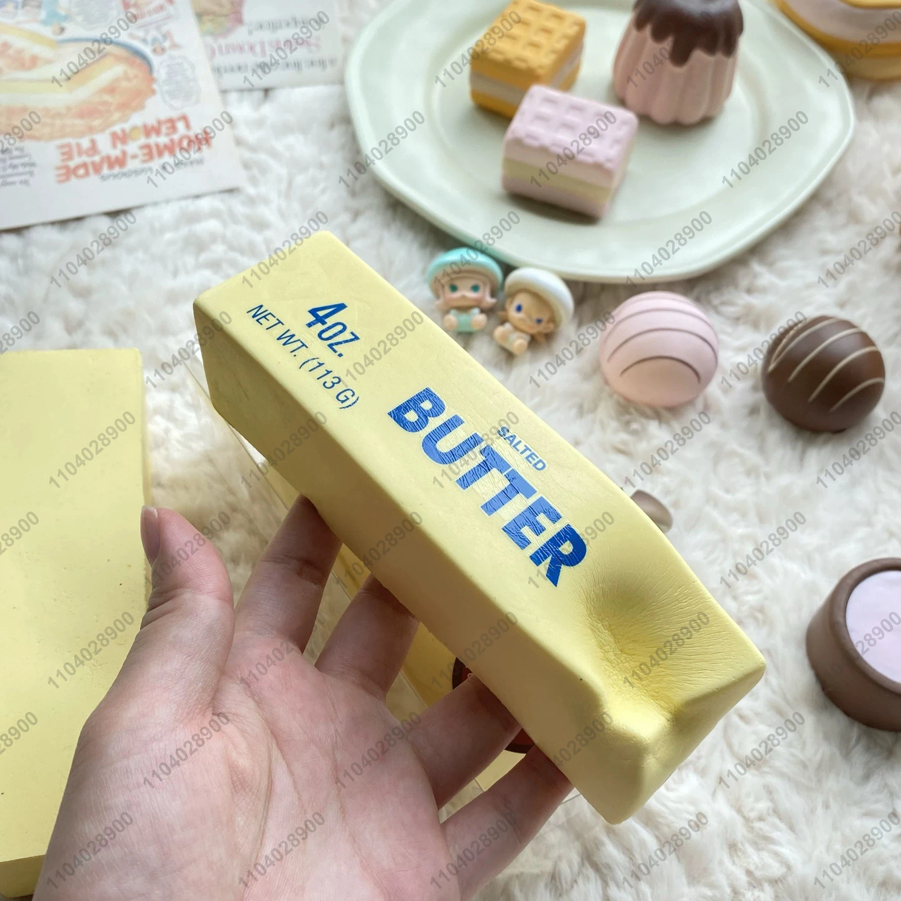 นม Stick Butter Stick ที่เพิ่มขึ้นช้า Squishy ช็อกโกแลต Stick ชีส Stick บีบของเล่น Squishy ความเครียด Release มือผ่อนคลายของเล่นของขวัญ