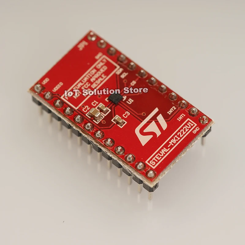 STEVAL-MKI222V1 LIS2DU12 adapter board for a standard DIL 24 socket