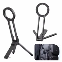 Trépied pliable pour téléphone, avec mousqueton, compatible avec iPhone 17, 16, 15, 18, support de bureau magnétique double face, poignée pour téléphone. 1