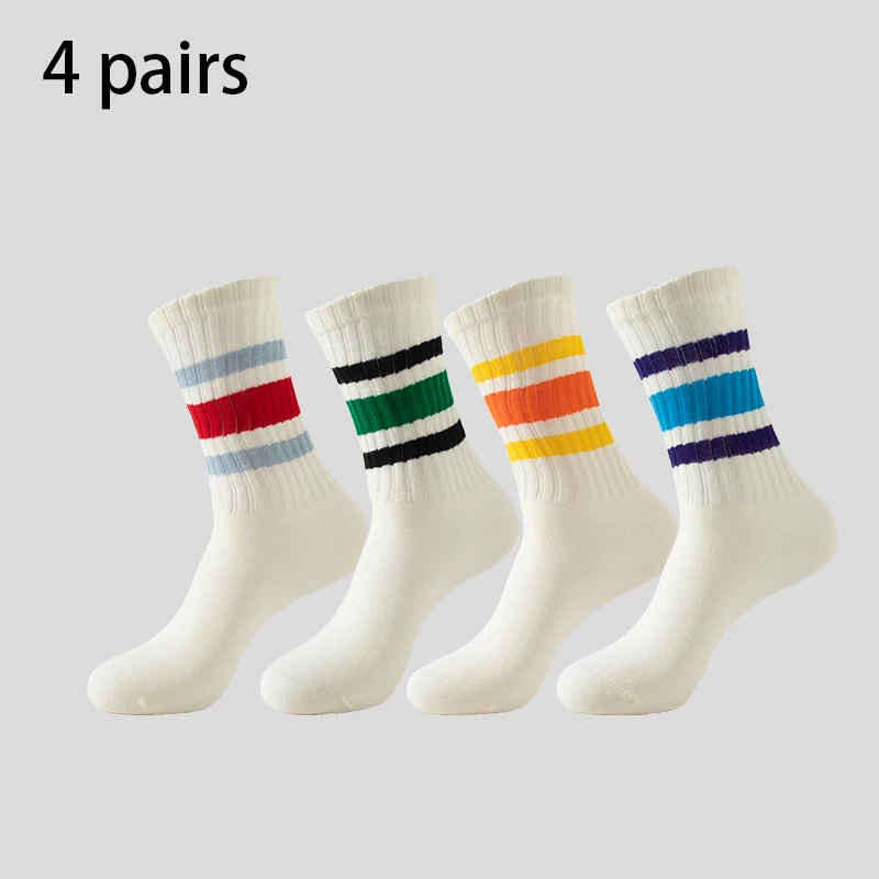 Freizeitsocken für Herren, Arbeitssocken, Baumwollsocken für Herren, Laufsocken, Crew-Socken, Paarsocken, Damensocken – Detail 16