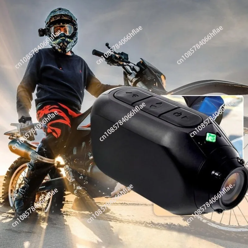 Motorcycle Bike Helmet Sports Action WiFi 4K Waterproof Photography Video And Audio