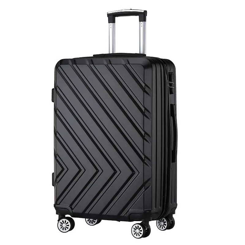 (77) Customized New ABS Travel Case 20 Inch Universal Wheel Trolley Case